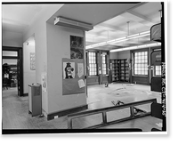 Ives Memorial Library, 133 Elm Street, New Haven, New Haven County, CT - 15 Classic, Historic Print