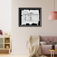 Ives Memorial Library, 133 Elm Street, New Haven, New Haven County, CT - 48, Historic Reproduction