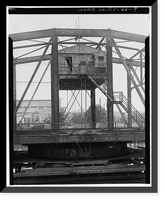 Chapel Street Swing Bridge, Spanning Mill River on Chapel Street, New Haven, New Haven County, CT - 9 Classic, Historic Reproduction