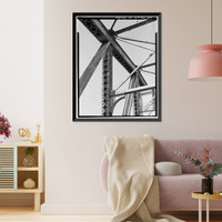 Chapel Street Swing Bridge, Spanning Mill River on Chapel Street, New Haven, New Haven County, CT - 24 Classic, Antique Poster
