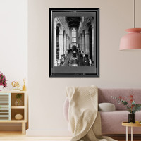 Yale University, Dwight Hall, 69 High Street, New Haven, New Haven County, CT - 5, Historic Print