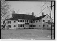 John Morris House, Lighthouse Road & Morris Avenue, New Haven, New Haven County, CT - 2, Vintage Print