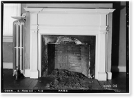 Historic Framed Print, Chandler-Bacon House, 247 Church Street, New Haven, New Haven County, CT - 5,  17-7/8" x 21-7/8"