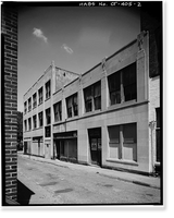 Historic Framed Print, Lewis Building, 25-31 West Main Street, Waterbury, New Haven County, CT - 2,  17-7/8" x 21-7/8"