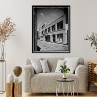 Historic Framed Print, Lewis Building, 25-31 West Main Street, Waterbury, New Haven County, CT - 2,  17-7/8" x 21-7/8"