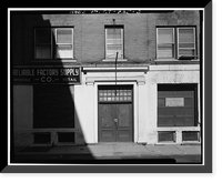 Historic Framed Print, 34-36 Spring Street (Commercial Building), Waterbury, New Haven County, CT - 3,  17-7/8" x 21-7/8"