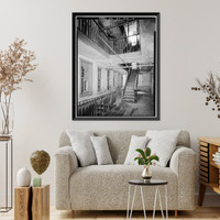 Historic Framed Print, Griggs Building, 221-227 Bank Street, Waterbury, New Haven County, CT - 10,  17-7/8" x 21-7/8"