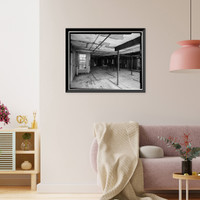 Historic Framed Print, Whittemore Building, 214-219 Bank Street, Waterbury, New Haven County, CT - 4,  17-7/8" x 21-7/8"