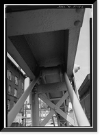 Washington Avenue Lenticular Truss Bridge, Spanning Mad River, Waterbury, New Haven County, CT - 6, Vintage Poster