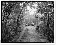 Double Intersection Warren Truss Bridge, Spanning Blackledge River, Colchester, New London County, CT, Vintage Poster