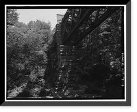 Double Intersection Warren Truss Bridge, Spanning Blackledge River, Colchester, New London County, CT - 4, Vintage Wall Art