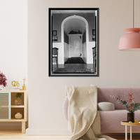 Historic Framed Print, Captain Johnson House, Hamburg Cove, Hamburg, New London County, CT,  17-7/8" x 21-7/8"