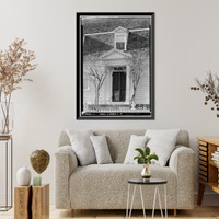 Historic Framed Print, Captain Johnson House, Hamburg Cove, Hamburg, New London County, CT - 2,  17-7/8" x 21-7/8"