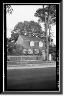 Historic Framed Print, Cottage, Lyme, New London County, CT,  17-7/8" x 21-7/8"