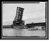 New York, New Haven & Hartford Railroad, Niantic Bridge, Spanning Niantic River between East Lyme & Waterfo, East Lyme, New London County, CT - 3, Historic Reproduction