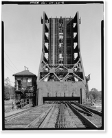 New York, New Haven & Hartford Railroad, Niantic Bridge, Spanning Niantic River between East Lyme & Waterfo, East Lyme, New London County, CT - 8, Antique Wall Art