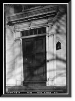 Historic Framed Print, Samuel Mather House, Old Lyme, New London County, CT - 2,  17-7/8" x 21-7/8"