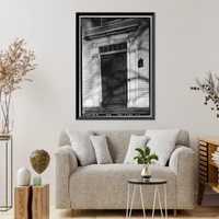 Historic Framed Print, Samuel Mather House, Old Lyme, New London County, CT - 2,  17-7/8" x 21-7/8"