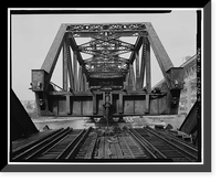 New York, New Haven & Hartford Railroad, Groton Bridge, Spanning Thames River between New London & Groton, New London, New London County, CT - 11, Vintage Print