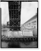 New York, New Haven & Hartford Railroad, Groton Bridge, Spanning Thames River between New London & Groton, New London, New London County, CT - 17 Classic, Vintage Wall Art