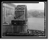 New York, New Haven & Hartford Railroad, Groton Bridge, Spanning Thames River between New London & Groton, New London, New London County, CT - 21, Antique Wall Art