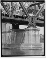 New York, New Haven & Hartford Railroad, Groton Bridge, Spanning Thames River between New London & Groton, New London, New London County, CT - 22, Antique Wall Art