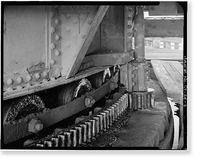 Historic Framed Print, New York, New Haven & Hartford Railroad, Shaw's Cove Bridge, Spanning Shaw's Cove, New London, New London County, CT - 7,  17-7/8" x 21-7/8"