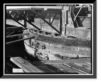 Historic Framed Print, New York, New Haven & Hartford Railroad, Shaw's Cove Bridge, Spanning Shaw's Cove, New London, New London County, CT - 8,  17-7/8" x 21-7/8"