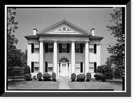 Woodhull House, 167 Broadway, Norwich, New London County, CT, Antique Poster