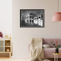 John Johnson House, 171 Broadway, Norwich, New London County, CT - 2, Antique Poster