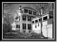 John Johnson House, 171 Broadway, Norwich, New London County, CT - 2, Antique Poster