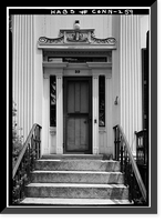 Eliza Huntington Memorial Home, 99 Washington Street, Norwich, New London County, CT - 3, Historic Print