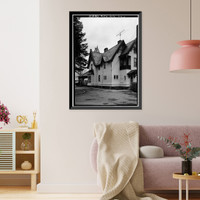 Colonel Converse House, 185 Washington Street, Norwich, New London County, CT - 3, Vintage Wall Art