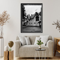 Colonel Converse House, 185 Washington Street, Norwich, New London County, CT - 3, Vintage Wall Art