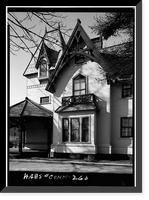 Colonel Converse House, 185 Washington Street, Norwich, New London County, CT - 5, Vintage Poster