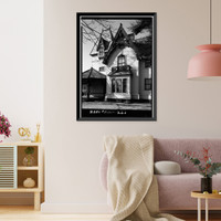 Colonel Converse House, 185 Washington Street, Norwich, New London County, CT - 5, Vintage Poster