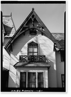 Colonel Converse House, 185 Washington Street, Norwich, New London County, CT - 6, Antique Poster