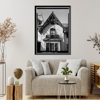 Colonel Converse House, 185 Washington Street, Norwich, New London County, CT - 6, Antique Poster