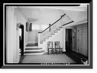 Colonel Converse House, 185 Washington Street, Norwich, New London County, CT - 7, Vintage Print