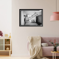 Colonel Converse House, 185 Washington Street, Norwich, New London County, CT - 7, Vintage Print