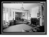 Colonel Converse House, 185 Washington Street, Norwich, New London County, CT - 8 Classic, Vintage Print