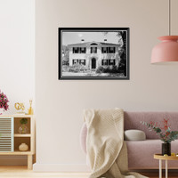 Hezekiah Perkins House, 185 Broadway, Norwich, New London County, CT, Vintage Poster