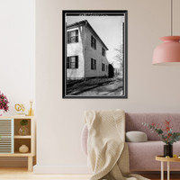 Hezekiah Perkins House, 185 Broadway, Norwich, New London County, CT - 2, Vintage Wall Art