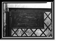 Indian Leap Pedestrian Bridge, Norwich, New London County, CT - 9, Historic Reproduction
