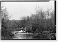 Indian Leap Pedestrian Bridge, Norwich, New London County, CT - 12, Antique Poster