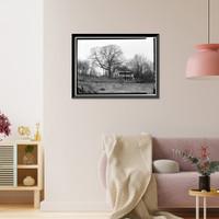 Indian Leap Pedestrian Bridge, Norwich, New London County, CT - 13, Historic Print