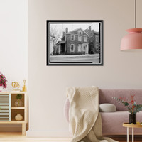 Washington Street Historic District, Norwich, New London County, CT - 107, Historic Print