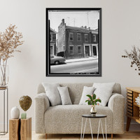 Washington Street Historic District, Norwich, New London County, CT - 122, Historic Print