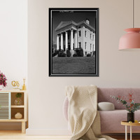 John Fox Slater House, 352 East Main Street, Norwich, New London County, CT - 2, Antique Poster