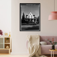 Ely House, 231 Broadway, Norwich, New London County, CT, Vintage Print